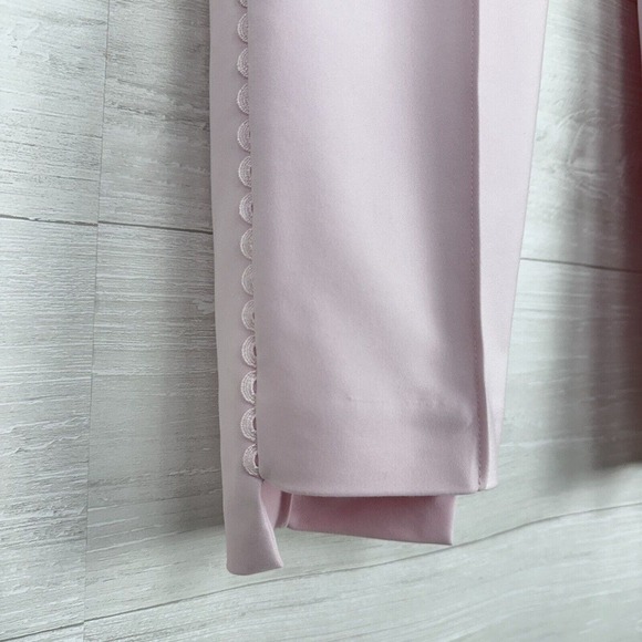 Ted Baker Anett Side Seam Detail Trousers Ankle Pants Size US 6 Baby‎ Pink - Picture 7 of 16
